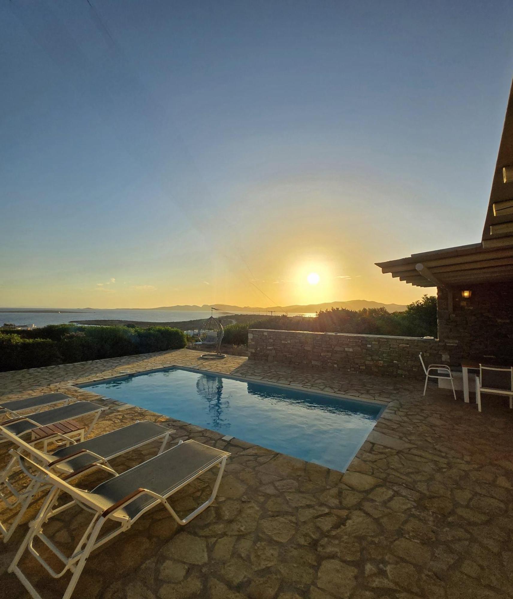 Paros Afrodite Luxury Villas Alikí Kültér fotó
